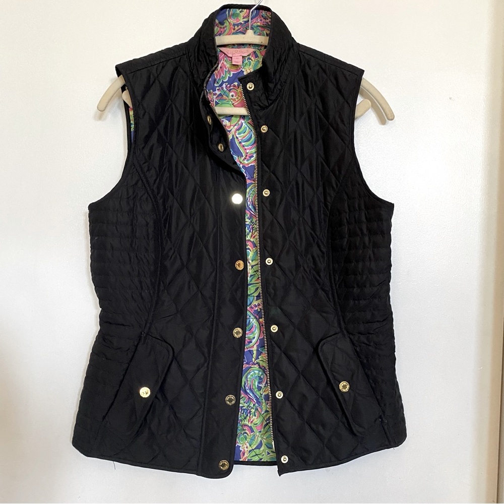 Lilly Pulitzer quilted vest